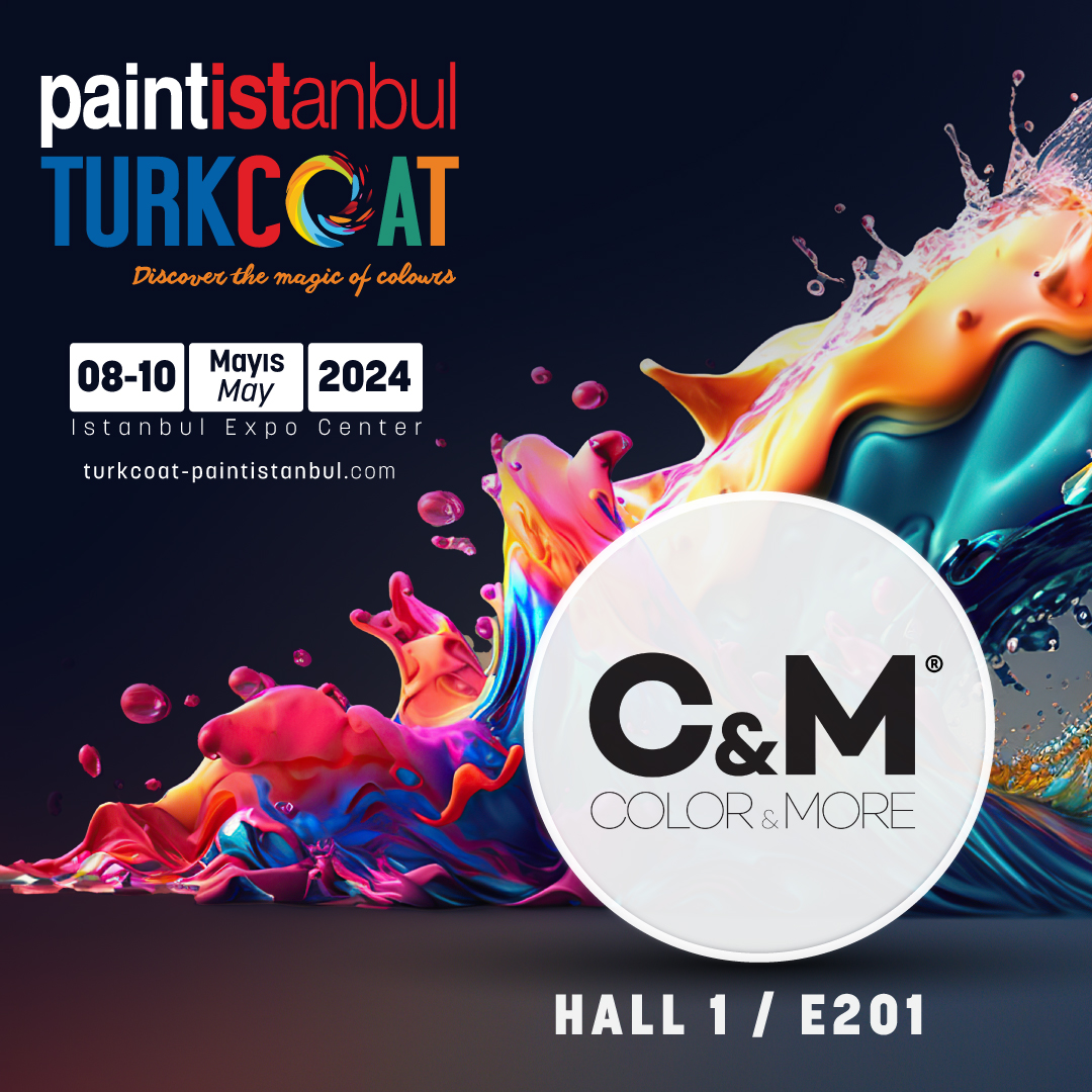 COLOR&MORE WILL BE AT PAINTISTANBUL&TURKCOAT 2024
